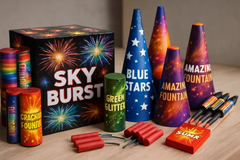 Assortiment van sierpotten tot knallers